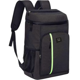 Bolsa de refrigerador isolada deNuoniss Backpack port￡til Backpack port￡til Pacote de gelo ￠ prova d'￡gua Pacote de lancheiras para piquenique Camp282m