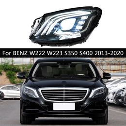 Car Headlights Assembly LED Daytime Running Lights For BENZ W222 W223 S350 S400 Dynamic Streamer Turn Signal Head Lamp