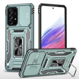 Camera Protection Cases For Redmi Note 13 13C A1 Xiaomi MI 12 POCO C65 X6 Pro 4G 5G Armour Window Phone Ring Shockproof Case