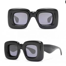 Designer Men and square sunglasses women luxury fashion LW40098I quality UV protection unique design frames retro sunglasses random box