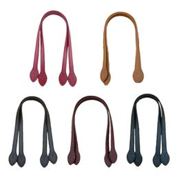 Bag Parts Accessories PU Leather Handles Durable Shoulder Bags Detachable Belt Women Leaf Handle Straps DIY Handmade Replacement Handbag Strap 261cm 221124