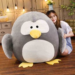 Super Soft Large Format Thick Penguin Plush Stuffed Toy Cartoon Animal Pop Fashion Toy For Kids Baby Beautiful Girls Valentine 'S Gift J220729