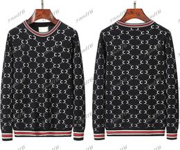 2022SS مصمم ستلاعات الرجال الفاخرة G Letter Goft Cully Printed Sweater بألوان متعددة مريحة ودافئة في أعلى سترة نسائية دافئة