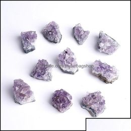 Party Favor Party Favor Event Supplies Festive Home Garden Small Pieces Amethyst Cluster Electroplate Natur Dhkoj Drop Delivery Dhmbm