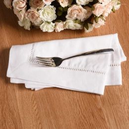 Table Napkin Simple&Opulence 4PCS Linen Napkins Premium Reusable Washable Wedding Birthday Party 18 X Inch