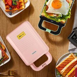 Bread Makers Sandwich Breakfast Machine Household Small Multifunctional Light Food Waffle Toast Press Toaster Washable Baking Plate