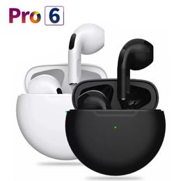 2022 TWS Air Pro 6 Earbuds Fone Bluetooth Earphones Wireless Headphones with Mic Touch Control Bluetooth Headset