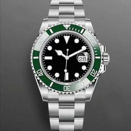 Luxury Watches For Men's Watch2813 Movement Automatic Mechanical Wristwatches Life Waterproof Stainless Steel Man Montre Luxe Wristwatch Green Blue Dial