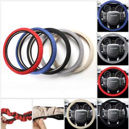 Steering Wheel Covers Lupa Car Cover With Needles And Mesh Fabric Diameter 36-38cm Auto Accessories