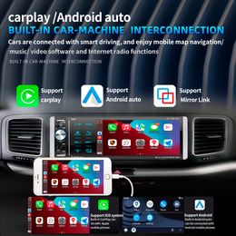 XINMY Touch Screen Car Radio 5.1 inch Bluetooth Audio Video MP5 Player Voice Activated Cml-Play Bluetooth Hands Free USB Fast Charge