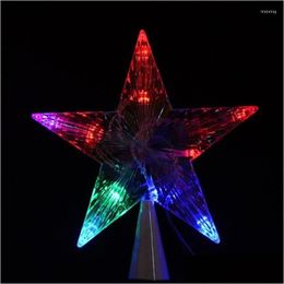 Christmas Decorations Christmas Decorations Large Tree Topper Star Lights Lamp Mti Colour Decoration 100240V Nds Drop Delivery Home G Dhp2W