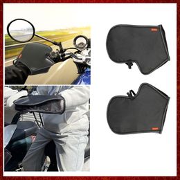 ST406 Motorcycle Handlebar Muffs Summer 3D Oxford Waterproof Sun Protection Gloves With Reflective Strip Design motorcycle gloves