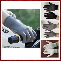 ST404 Motorcycle Anti-slip Gloves Glue Bead Breathable Outdoor Sports Riding Touch Screen Gloves Summer Anti-UV Cycling Accessories