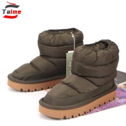 Boots Snow Women Winter Down Shoes Warm Bottes Hiver Pour Femme Stivaletti Buty Do Kostki Botines Plates Les Femmes Botas 221124