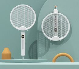 Other Appliances Folding rechargeable mosquito swatter two in one mosquito killing lamp UV USB