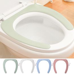 Toilet Seat Covers WaterproofWarm Cover Pad Heating Cushion Washable Bathroom With Self-Adhesive