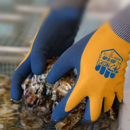 Hand protection wholesale outdoor anti-skid wear-resistant seafood crab catching sea going gloves