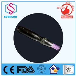 Home beauty microneedle rf machine needles needling skin derma pen with serum with led lights cartridges combined electroporation electric wireless dermapen