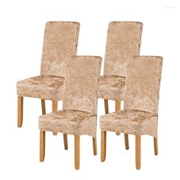 Chair Covers For Dining Chairs 4 Pcs High Back Covering Stretch Home Banquet