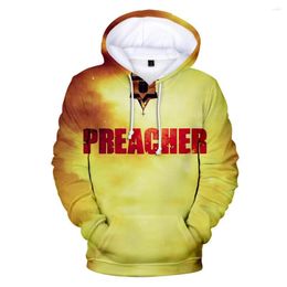 Men's Hoodies Arrival Preacher 3D Print Sweatshirt Trendy Boy/Girl Spring Casual Long Sleeve Polluvers