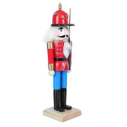 Christmas Decorations Christmas Decorations 1Pc Nutcracker Figurine Ornament Smooth Wooden Soldier For Xmaschristmas Drop Delivery H Dh3Du