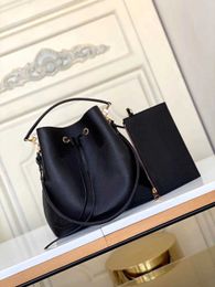 Designer Bucket Bag Mode gedruckte Leder -Damen -Cross -Lod -Taschen Luxusumbetaschen Frauen Tasche Lady Handtasche Geldbörse