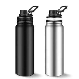 20 Unzen isolierte Sport-Thermosflasche, große Kapazität, Edelstahl-Wasserflasche, Reisebecher, doppelwandige Vakuumflasche, Thermobecher FY5367 1125