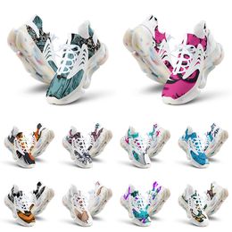 men women custom shoes artoon animal design diy word black white blue red purple mens trainer 070