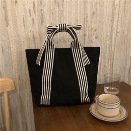 Evening Bags Women Bag Korean Fashion PU Bucket Bow Lady Solid Handbags Shoulder SOFT Zipper All-match Girls Ladylike Small Fresh