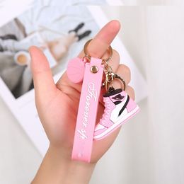 Collectable All-Match Sneaker Key Chain Cute Cartoon Gift Set Bag Pendant ACCS Lanyards