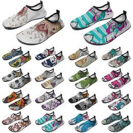 Men women custom shoes DIY water shoe fashion Customised sneaker multi-coloured348 mens outdoor sport trainers