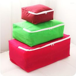 Storage Bags Non-woven Fabric For Quilt Folding Clothes Organiser Clothing Blanket Travel Shoe Bag Storage60X