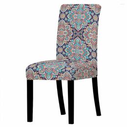 Chair Covers Bohemia Spandex Cover For Dining Room Persia Print Chairs High Back Living Party Wedding Decoration