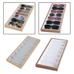 Jewellery Pouches Velvet Glasses Tray Stackable Sunglasses Organiser Storage Holder