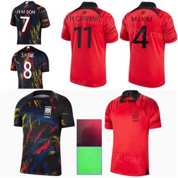 National Team South Korea Soccer Hwang In-Beom Jerseys 22-23 World Cup 5 Jung Woo-Young 3 Kim Jin-Su 17 Na Sang-Ho 16 Hwang Ui-Jo 9 Cho Gue-Sung 4 Min-Jae Football Shirt Kits