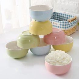 Bowls Ceramic Bowl Set Home Eating Japanese Rice 4 Small Dining Bone China Soup Dessert Cute