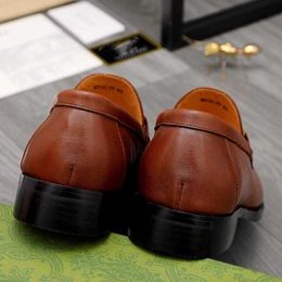 A1 2022 G 4 Model G Mens Designer Dress Shoes Genuine Leather Fashion Shoes Man 2021 Spring Autumn Office Carrer Wedding Comf