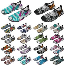 Men women custom shoes DIY water shoe fashion Customised sneaker multi-coloured376 mens outdoor sport trainers