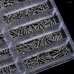 Watch Repair Kits Prettyia Stainless Steel Self Tapping Screw Assortment Kit 1.6mm-6mm 10 Size
