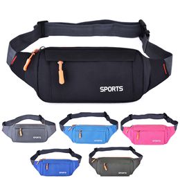 Waist Bags Waterproof Pack Women Sports Running For Men Mobile Phone Holder Belt Gym Fitness Travel Pouch Chest 221124