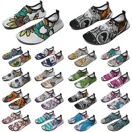 Men women custom shoes DIY water shoe fashion customized sneaker multi-coloured404 mens outdoor sport trainers