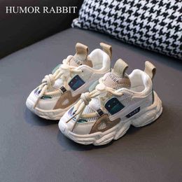 Wholesale Size 25-36 New Baby Toddler Shoes for Boys Girls Breathable Mesh Little Kids Casual Sneakers Non-slip Children Sport Tenis Y220510