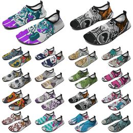 Men women custom shoes DIY water shoe fashion Customised sneaker multi-coloured405 mens outdoor sport trainers