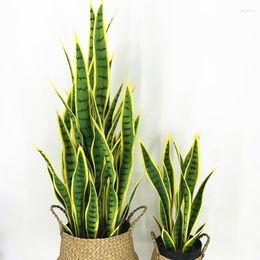 Decorative Flowers 13CM-86CM Artificial Succulent Plant Large Fake Agave Tropical Plastic Aloe Office El Balcony Home Christmas Decoration