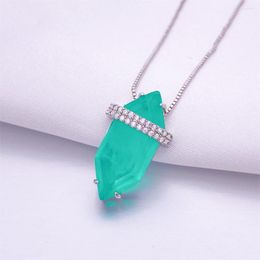 Pendant Necklaces Brazil Fashion Jewellery Women Chain Custom Necklace Statement Silver Joyeria Heart Fusion Jewelry