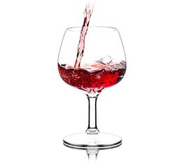 Hip Flasks 4 pcslot Safety Tritan transparent plastic Red White wine glass Nobreak Nofear 221124