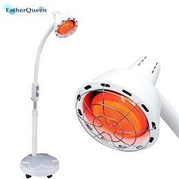 Portable Slim Equipment EstherQueen 275W Red Infrared Light Therapy Device Near Heat Lamp Height Adjustment for Body Pain Standing Set 221124
