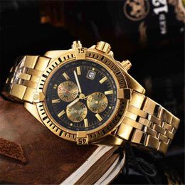 Century 5h4p Chronograph Alloy Full AAAAA Watch Luxury Brand Men's es 6-pin for Working Men Designer Mechanics Wristwatch 56O3