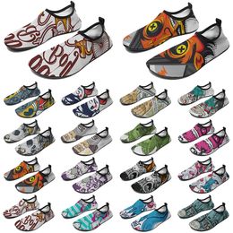 Mężczyźni Kobiety Niestandardowe buty DIY Water Fashion Modna Sneaker Multi-coloured367 męskie trenerzy sportowe na zewnątrz