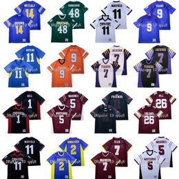 American College Football Wear HIGH SCHOOL 9 GEORGE KITTLE 11 Stranger Things Friends 11 DEANDRE HOPKINS 9 CHASE YOUNG 48 ROB GRONKOWSKI 14 DK METCALF Football Jersey